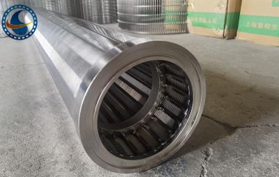 China Cylinder Type Slotted Wedge Wire Screen Pipe Basket Strainer Stainless Steel for sale