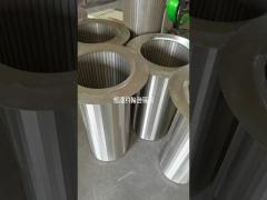 Stainless steel wire wedges are used for filtering sieve baskets