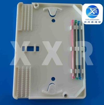 China FTTH Indoor Mini Splice Enclosure Drop Fiber Cable Splicer Protection Box 3 Core for sale