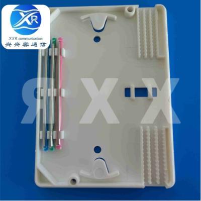 China FTTH Indoor Mini Splice Enclosure Drop Fiber Optic Cable Protector 3 Core for sale