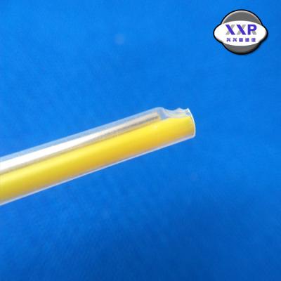 China Manga de encogimiento de calor amarilla de la fibra óptica, protector del empalme del encogimiento del calor de 2.5m m en venta