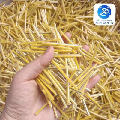 China Gabinete de conexión cruzada con mangas de empalme de fibra óptica amarilla de EVA de 1,5 mm en venta