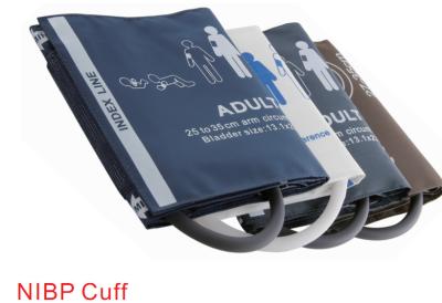 中国 Contec NIBP Cuff Adult Single Tube NIBP Cuff TPU 25-35CM cuff Blood Pressure Cuff 販売のため