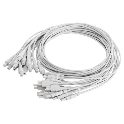 China GE CAM 14 ECG Lead Wires 420101-002 IEC 4.0 Banana EKG Leadwires for sale