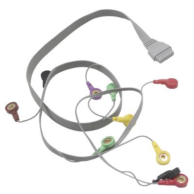 Chine Le patient de câble d'Edan SE-2003 SE-2012 Holter ECG câblent 10 avances d'électrode de rupture du CEI d'avance à vendre