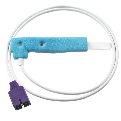 中国 N-ellcor DB9 7pin D20の使い捨て可能なSpO2センサーの小児科の青いSpongの交響曲N-3000の使い捨て可能なSpO2調査 販売のため