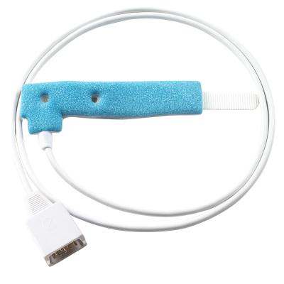 China Disposable Datascope SpO2 Sensor 9pin Adult Neonate Blue Spong for sale