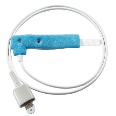 China Class II SpO2 Disposable Sensor Adult /Neonate-Blue Spong DB 6pin for sale