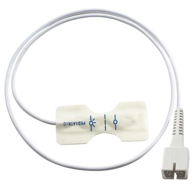 China Digital Tech Pediatric SpO2 Disposable Sensor White Foam For ECG1200G PM50 PM60D for sale