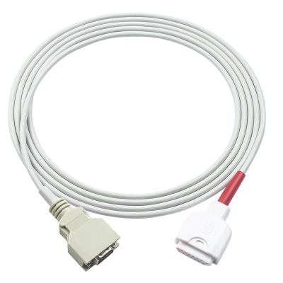 China for M-asi-mo Red Tech LNCS 2526 2525 2524 14 Pin SpO2 Sensor Patient Cable SpO2 Adapter Extension Cable for sale