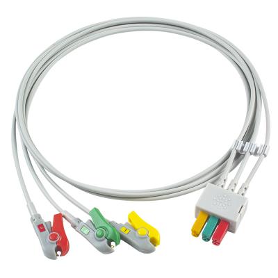Китай Пациент зажима IEC кабеля Leadwires 3Lead Fukuda DS-8100 ECG обнаруживает продается