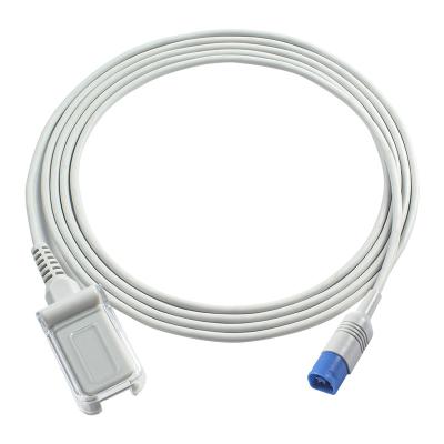 China P-Hilips N-ellcor Tech SpO2 Sensor Cable M1943AL M1943A SpO2 Adapter Extension Cable D-Sub Patient Cable for sale