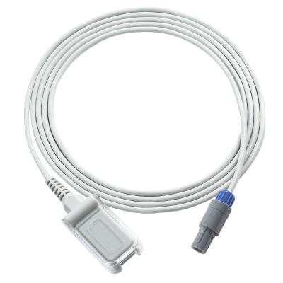 China Biolight N-ellcor Non Oxi-max Spo2 Sensor Cable 5 Pin Lemo Connector for sale