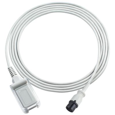 Chine Cable de détection SpO2 Bionet 6Pin vers DB9 N-ellcor non Oxi-max SpO2 câble d'extension 2.4M à vendre