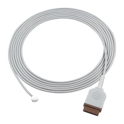 China GE Skin Temperature Probe Cable Round 11-Pin Connector 2021701-001 for sale
