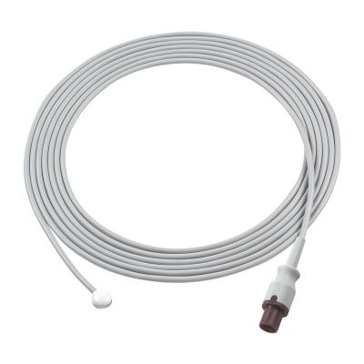 China Phili-Ps Skin Temperature Probe Cable 21078A 2-Pin Connector for sale