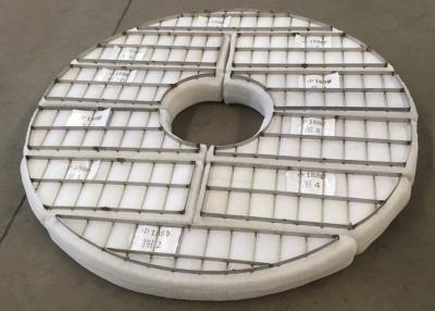 China PTFE Dwire Mesh Demister  316L Grids Popular Way Anti Corrosion for sale