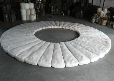 China PP Demister Mist Eliminator Pad  Custom Donut Shape In Small Sections for sale