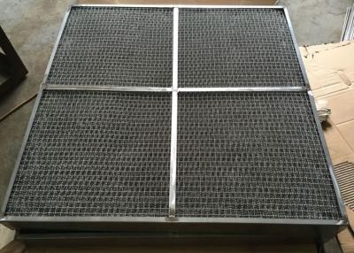 China 1000mm * 1000mm Air Inlet Filter Mesh Pad With Screen Grids And Plate Edge for sale