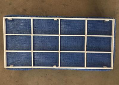 China Special Customized Co Knit Mesh Demister SS Blue PP Flat Wire OEM for sale