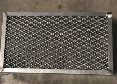 China Wire Mesh Mist Eliminator Expanded Mesh Grids Custom Made 550mm * 300mm for sale