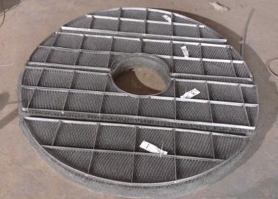 China Donut Shape Wire Mesh Demister, Pipe Hole Installation Mist Eliminator for sale