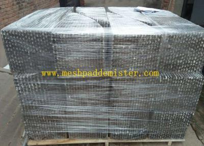 China Metal Structured Distillation Packing On Pallet Covered With Plastic Film for sale