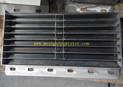 China Custom 2205 Vane Pack Mist Eliminator With 3mm Steel Plate Bracket for sale