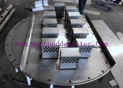 China 304 Tower Plate 1000mm Diameter Chimney Tray In Distillation Column for sale