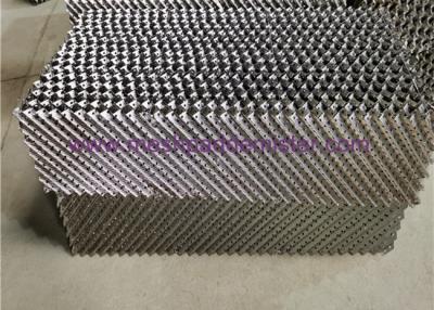 China Corrugated Perforated Metal Sheet 250Y 0.15mm Structure Packing In Distillation Column for sale