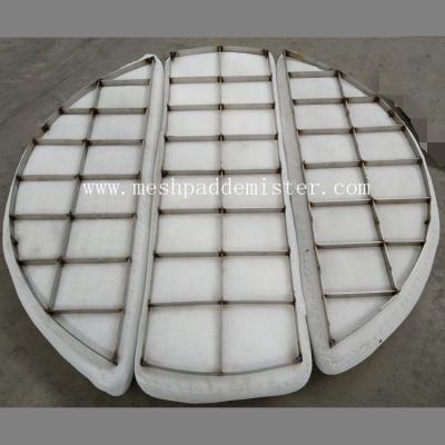 China Polytetrafluoroethylene / Ptfe Vane Pack Mist Eliminator Corrosion Resistant for sale