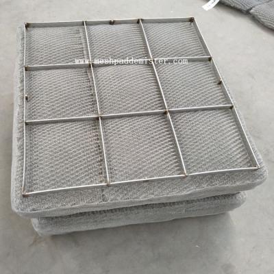 China Ss316 600x600mm Wire Mesh Demister OEM Design for sale