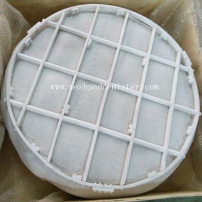 China Pp Donut Shape Demister Pad Diameter 3000mm 1000mm for sale