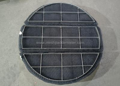 China Knit 2205 Mesh Pad Demister For Chemical Columns for sale
