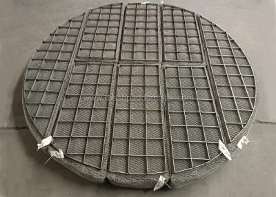 China Tower Internals Mesh Pad Demister Stainless Steel Wire For Gas Liquid Filters for sale
