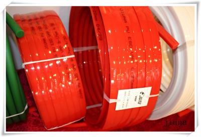 中国 ウレタンのtranmission耐久力のある運転のための赤いポリウレタンVベルト 販売のため