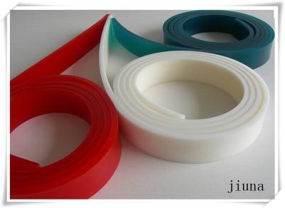 China Red / Green Solvent Resistance Squeegee For Screen Printing 4 Meter , Anti-Oil for sale