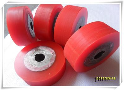 China Força de alta elasticidade personalizada da roda do poliuretano do núcleo do metal à venda