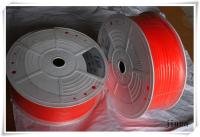 China 90A Orange Polyurethane Round Belt Urethane Round Belting With Smooth Surface for sale