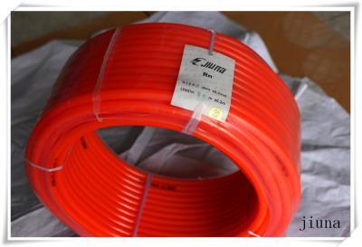 China 50m Per Roll Round Pu Extruded Belt Diameter 10 Mm - 16 Mm Orange for sale