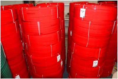 Chine C - dureté 90A résistante à l'usure de ceinture du polyuréthane V de 22mm pour l'industrie en céramique à vendre