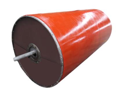 China Polyurethane Coated Rollers For Machinery Cementing Machine Rubber Roller any colour for sale