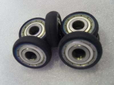China Iron Core Coating PU Polyurethane Wheels Aging Resistant With Industrial Bisque for sale
