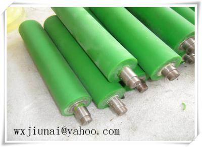 China Environmental Polyurethane Coating Rollers high strength for Coal Mining for sale