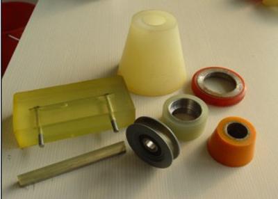 China Industrial Polyurethane Coating Parts Bushes Replacement for Conveyor Roller / Polyurethane Parts for sale