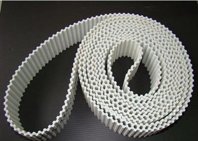 China Industrial T5.T10.T20,AT5,AT10,AT20 Double Side Teeth Polyurethane Timing Belt for sale