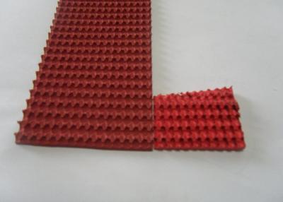 China Red Rubber Corrugated belt on Top Super Grip Belt Type A-13, B-17 ,C-22 for sale