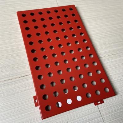 China Modern Perforated Aluminum Veneer Building Boards AL5005 Customized for sale
