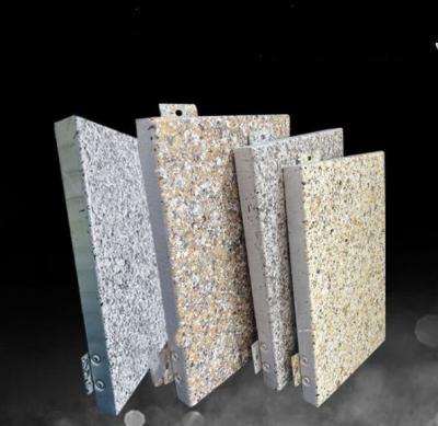 China Easy Installation Wood Grain Marble Aluminum Veneer for sale