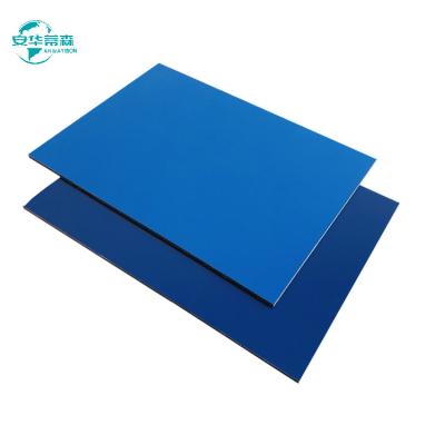 China Nano Coating Fireproof ACP Panel Aluminum Composite Panel Solid Color 1220mm 1250mm for sale
